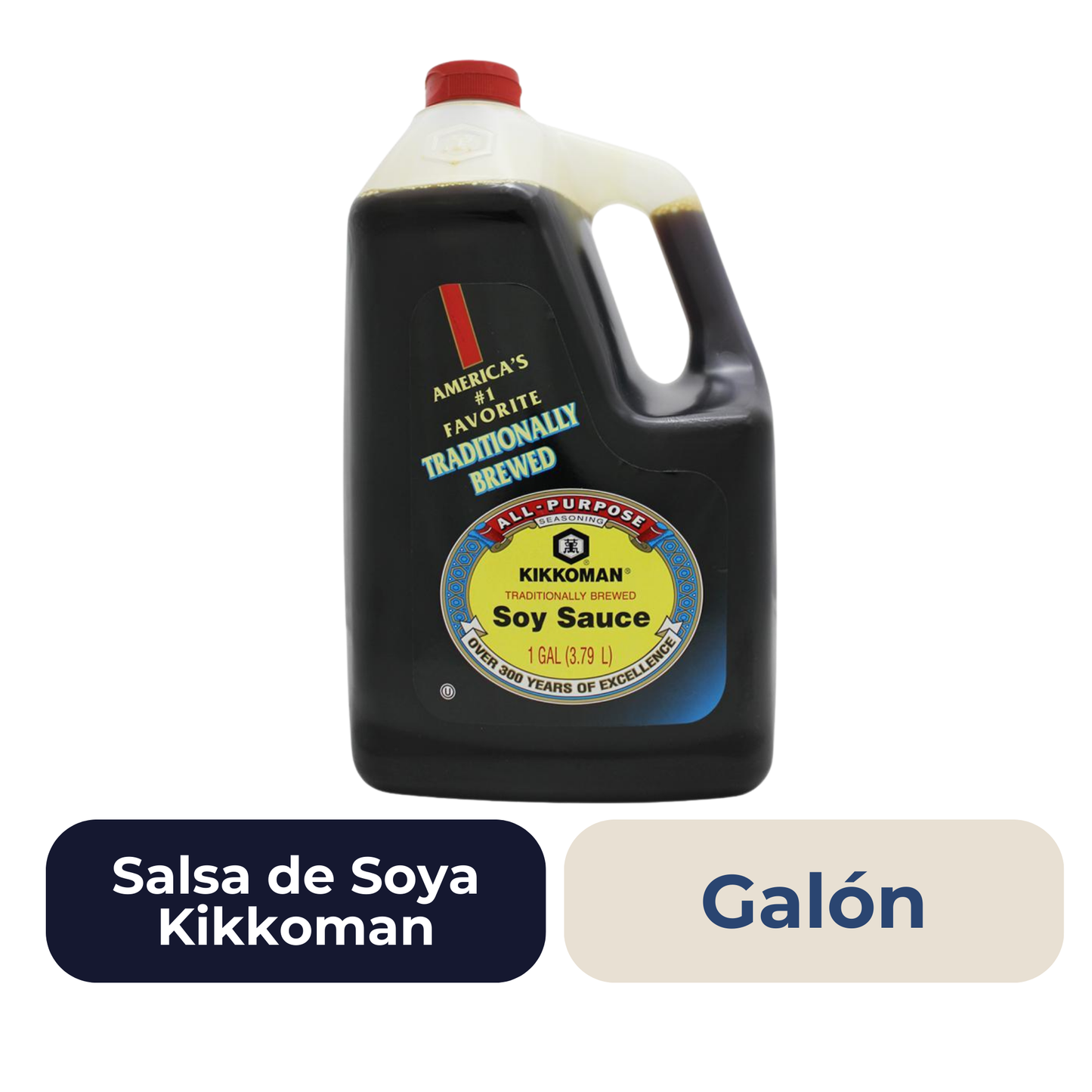 Salsa de Soya Kikkoman Galón