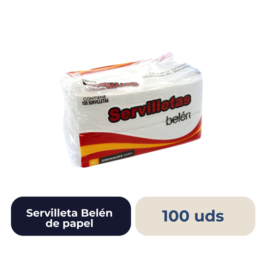 Servilleta Belén 100 unidades