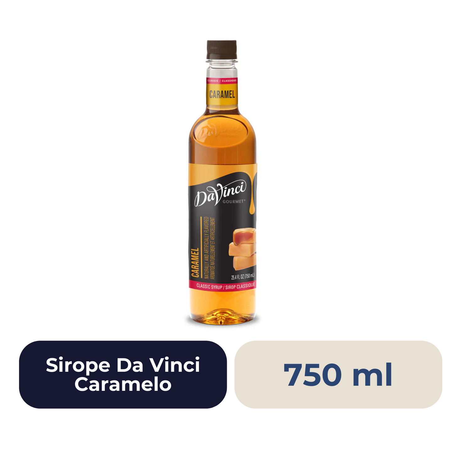 Sirope Da Vinci Caramelo 750 ml