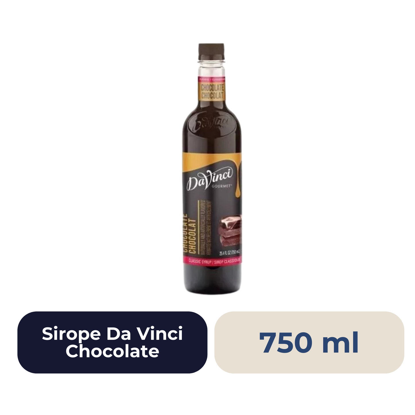 Sirope Da Vinci Chocolate  750 ml