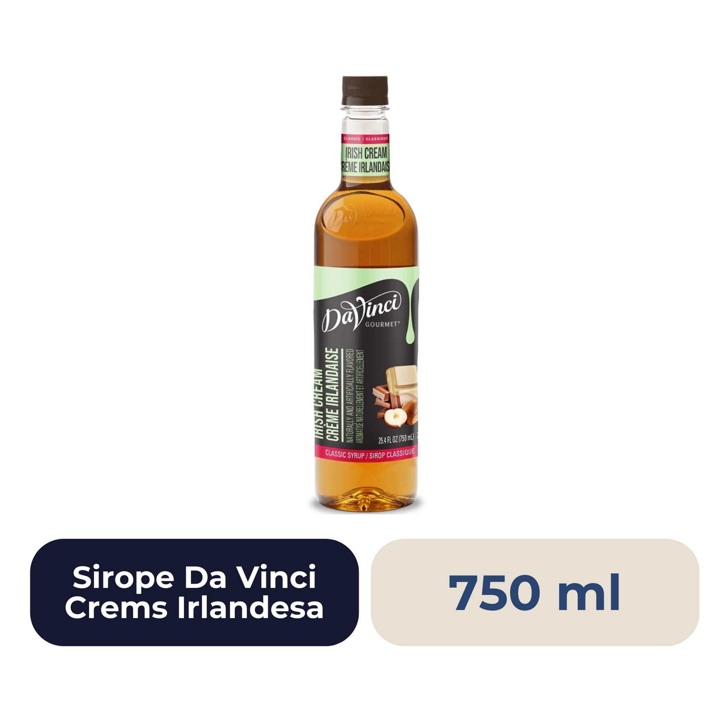 Sirope Da Vinci Crema Irlandesa 750 ml