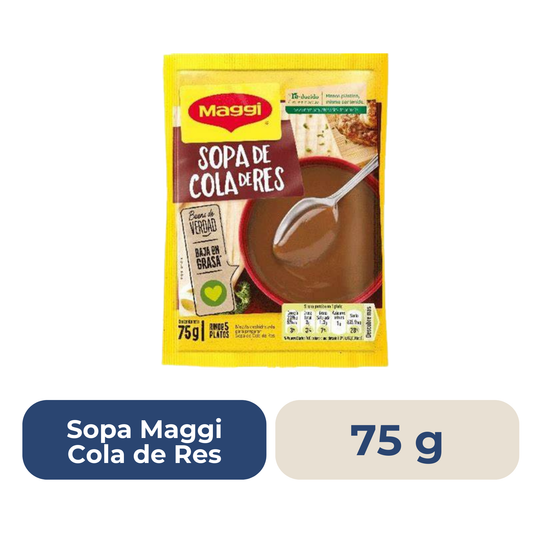 Sopa Maggi Cola de Res 76 grs