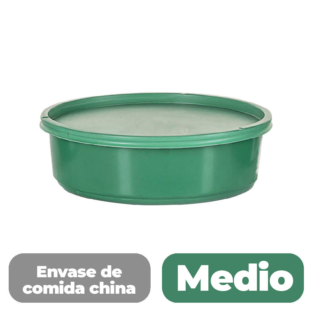 Envase Duro de Comida China 1/2 25 Uds