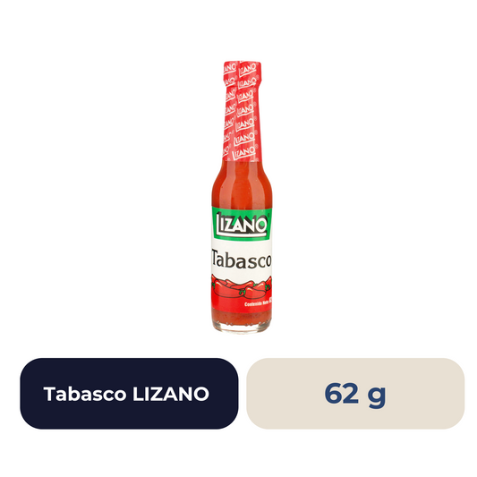 Tabasco LIZANO 62 Gramos