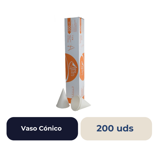 Vaso Cónico 200 unidades