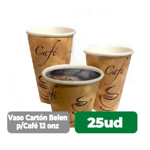 Belen Cardboard Cup #12 25 Units