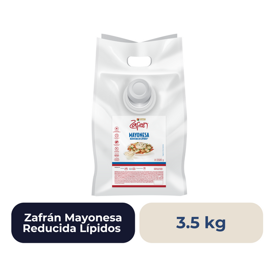 Zafrán Mayonesa Reducida Lípidos 3.5 Kg