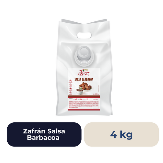 Zafrán Salsa Barbacoa 4 Kg