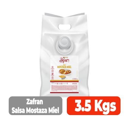 Zafrán Salsa Mostaza Miel 3.5 Kgs